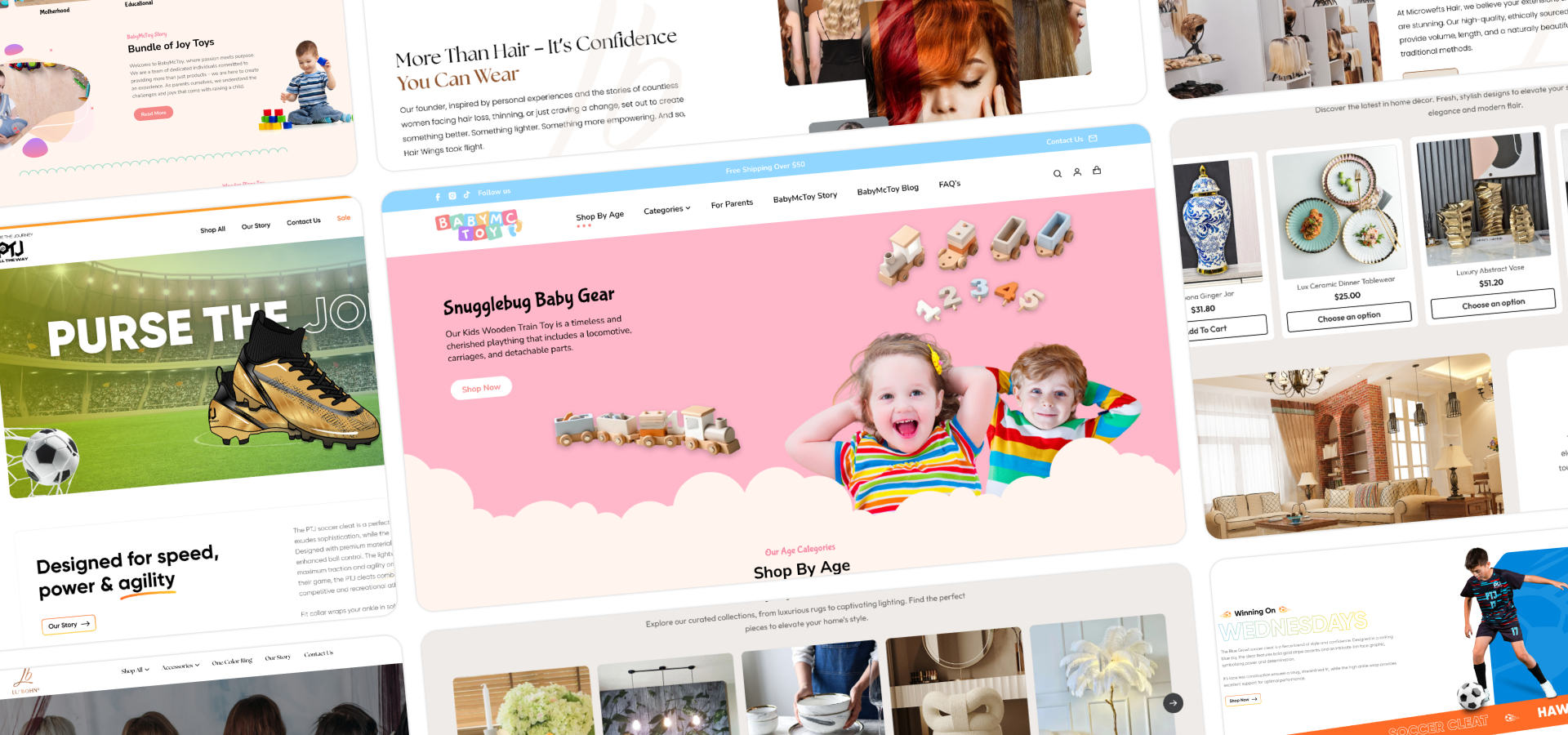 Build Scalable, Stunning Shopify eCommerce Sites